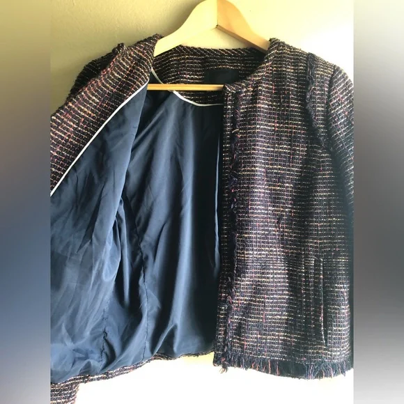 Banana Republic Women’s Multiple Color Blazer Jacket Size 10 - Picture 5 of 12